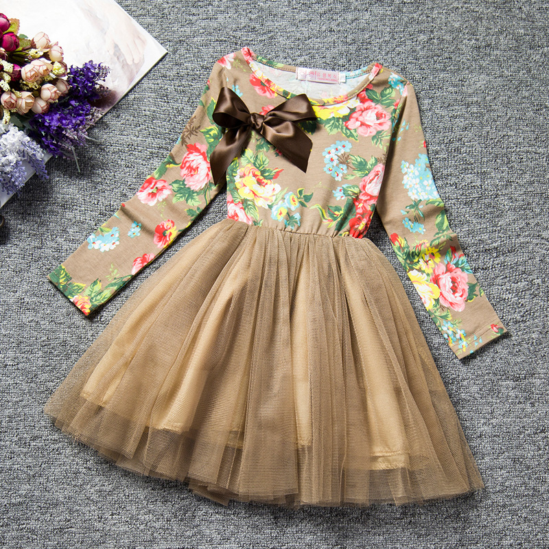 F68117-1 children s princess dress